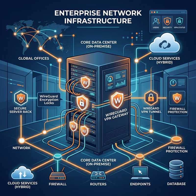 Cloud WireGuard VPN: Managed vs Self-Hosted WireGuard VPN: Enterprise Comparison